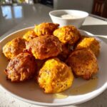 Baked Pumpkin Fritter Bites