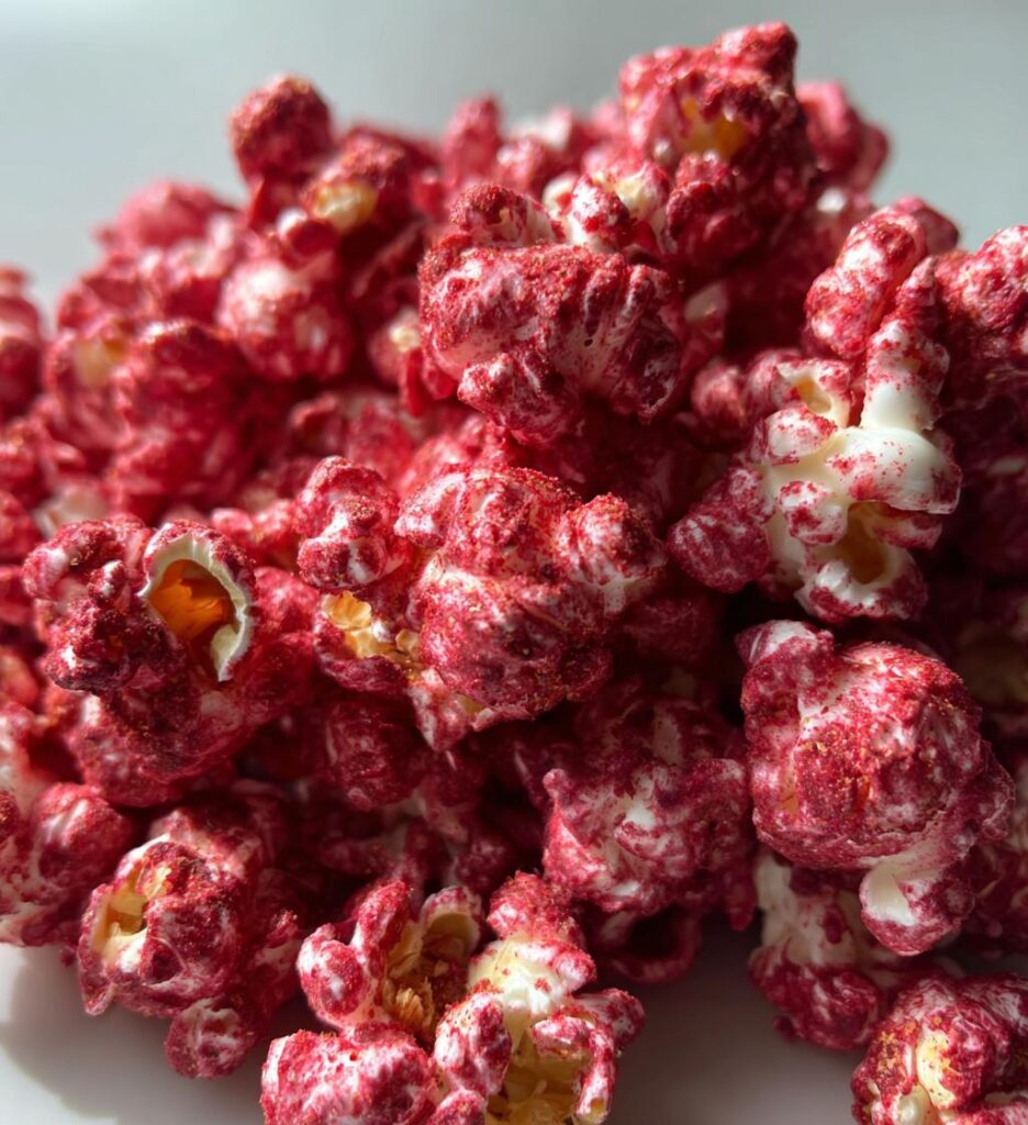 Bloody Red Velvet Popcorn