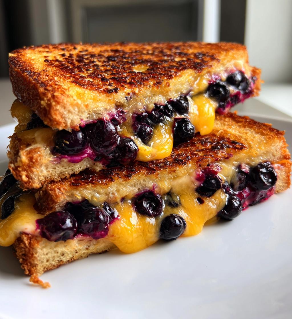 Blueberry Grilled Cheese - detail 1