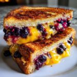 Blueberry Grilled Cheese