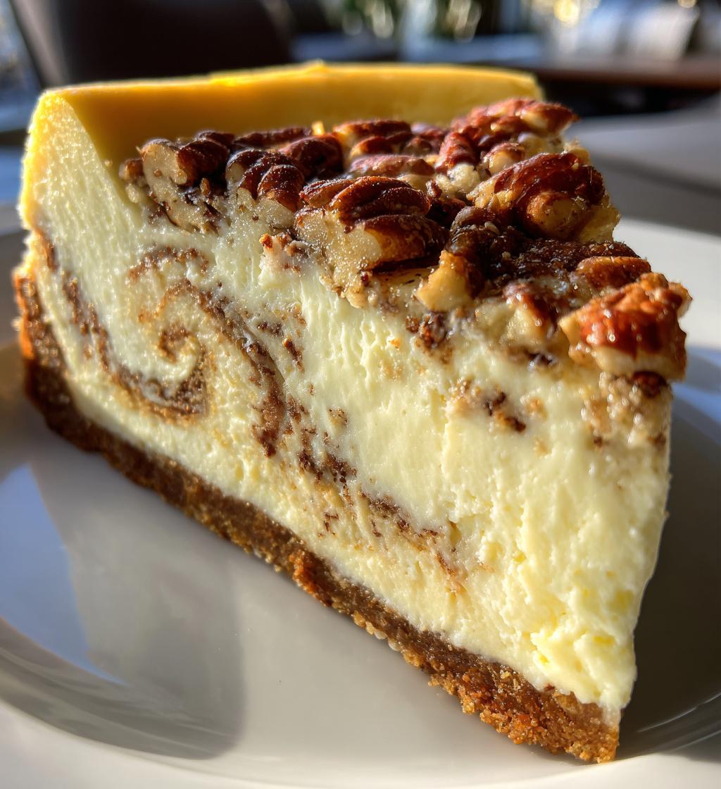 Browned Butter Pecan Cheesecake