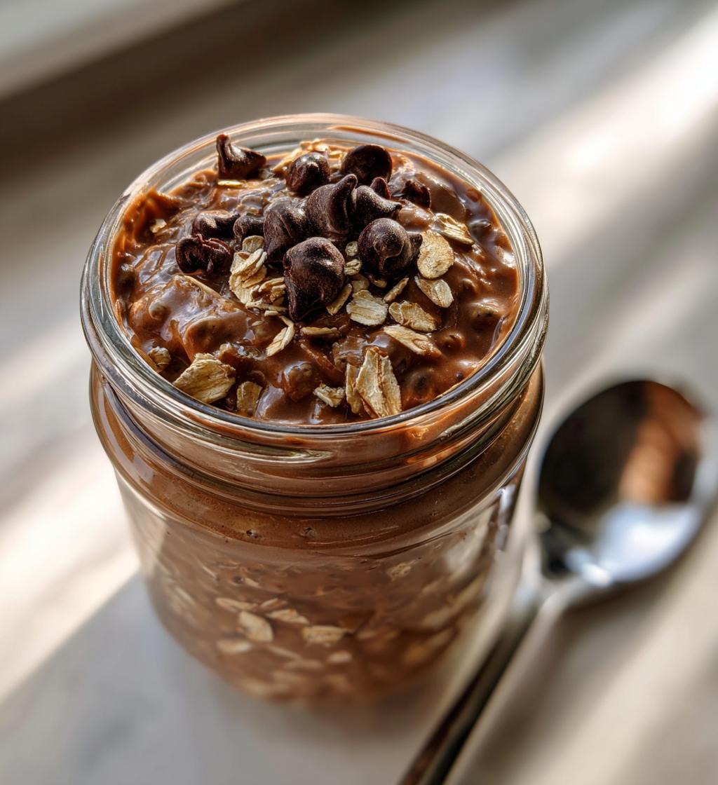 Brownie Batter Overnight Oats