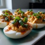 Buffalo Deviled Eggs