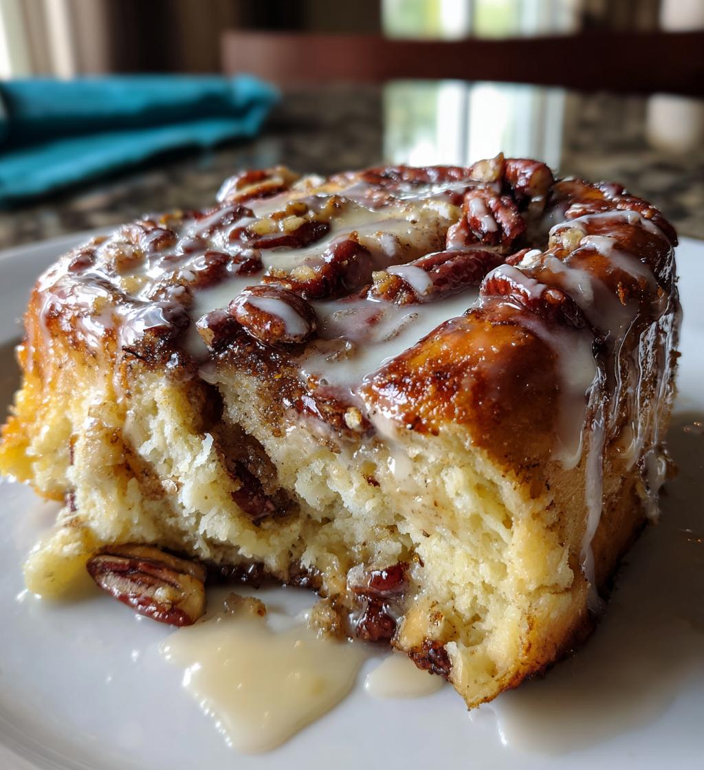 Butter Pecan Cinnamon Buns