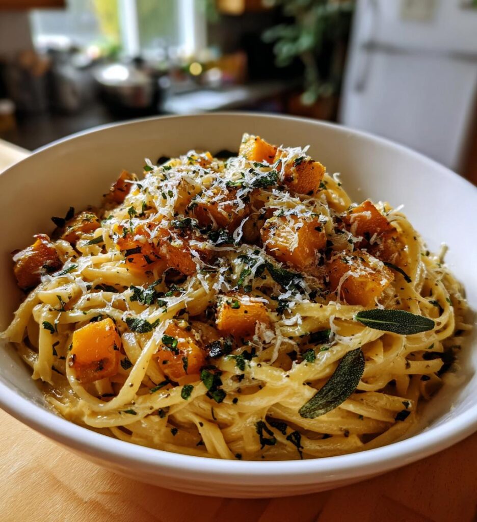 Butternut Squash & Sage Pasta