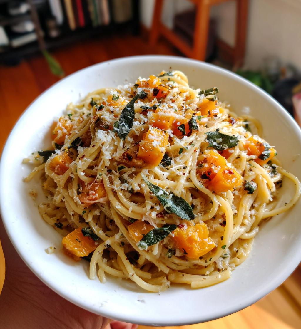 Butternut Squash & Sage Pasta