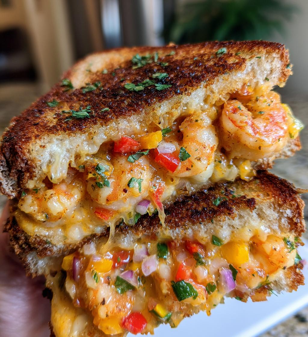 Cajun Shrimp Grilled Cheese - detail 1