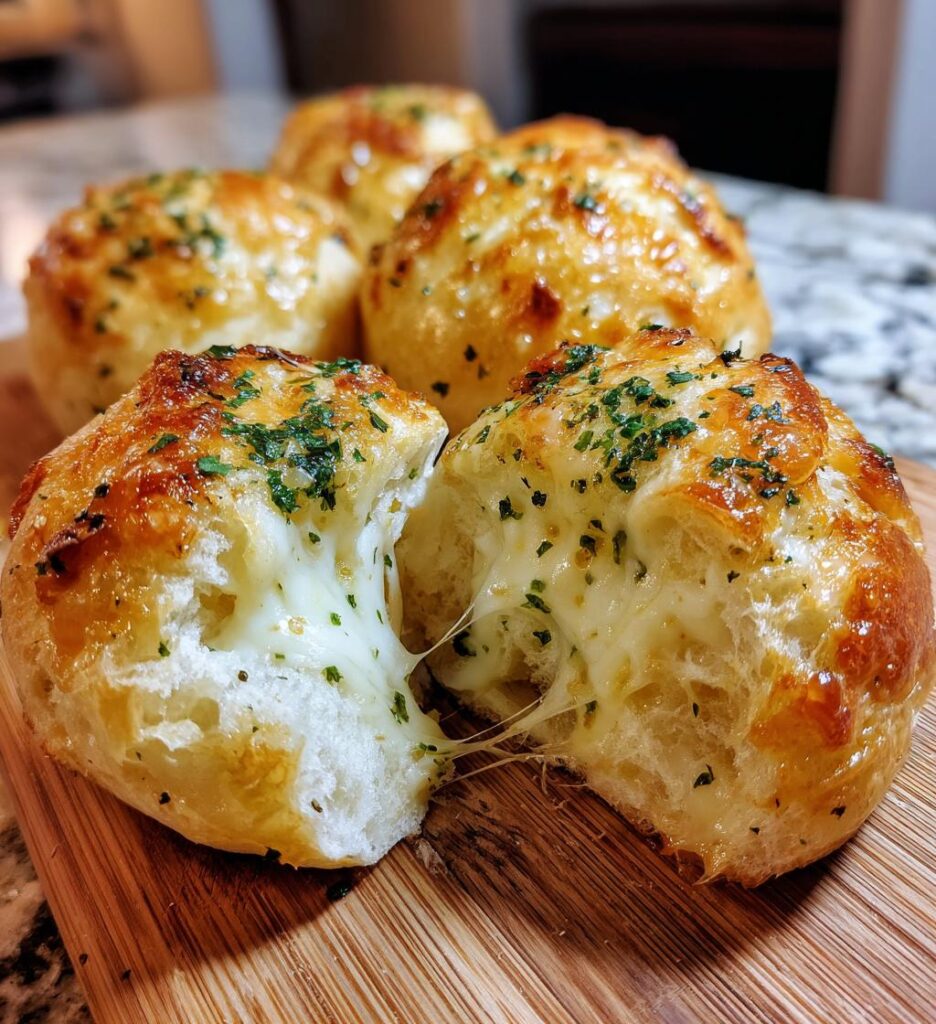 Cheesy Garlic Butter Bombs