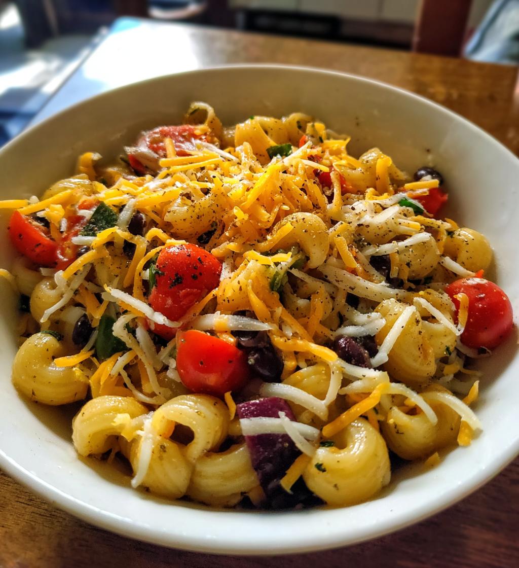 Cheesy Taco Pasta Salad - detail 1