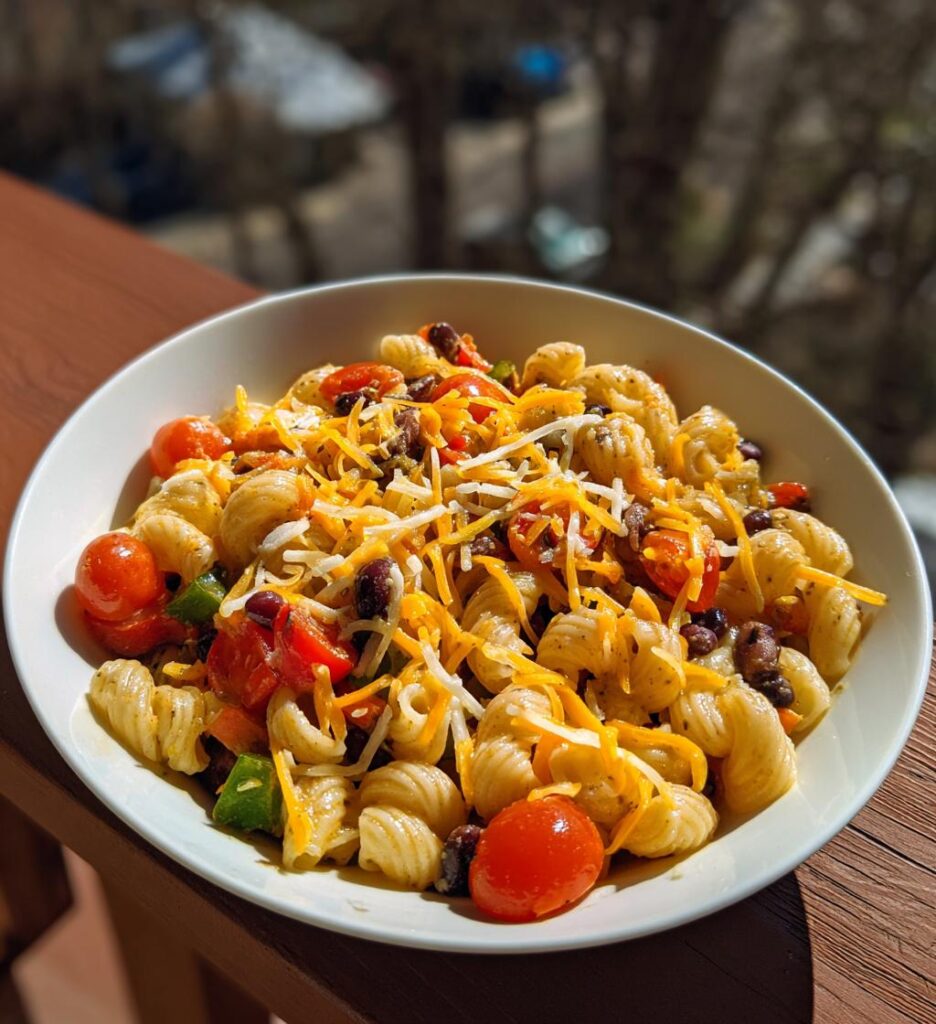 Cheesy Taco Pasta Salad