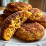 Chewy Pumpkin Snickerdoodle Cookies