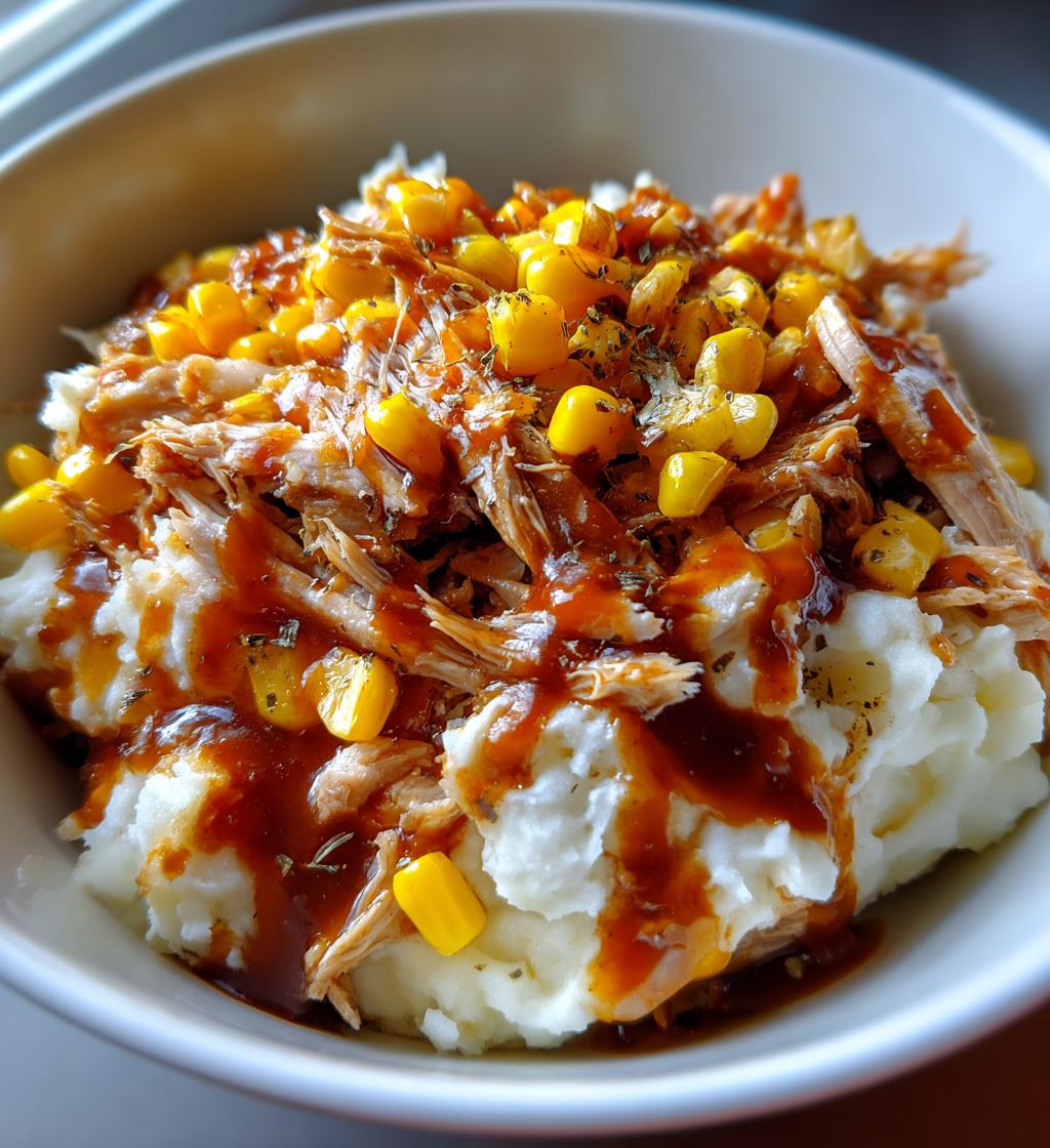 Chicken Mashed Potato Bowls - detail 1