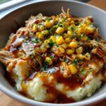 Chicken Mashed Potato Bowls