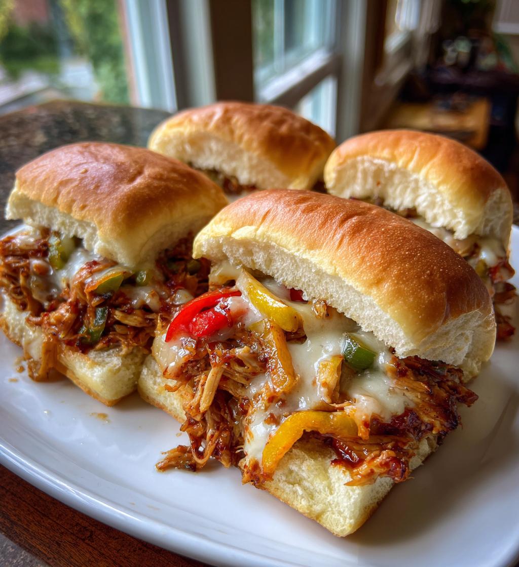 Chicken Philly Sliders