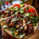 Chicken Shawarma with Creamy Garlic Sauce
