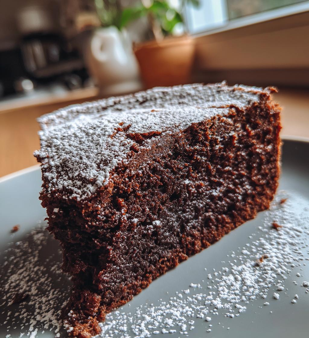 Chocolate Depression Cake