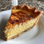Christmas Eve Cinnamon-Vanilla Custard Pie