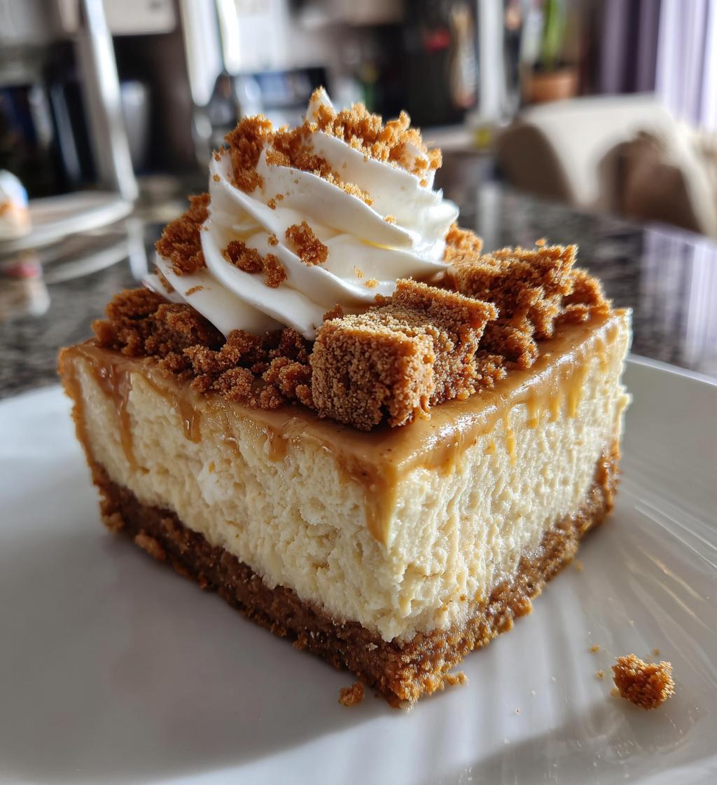 Cookie Butter Cheesecake - detail 1