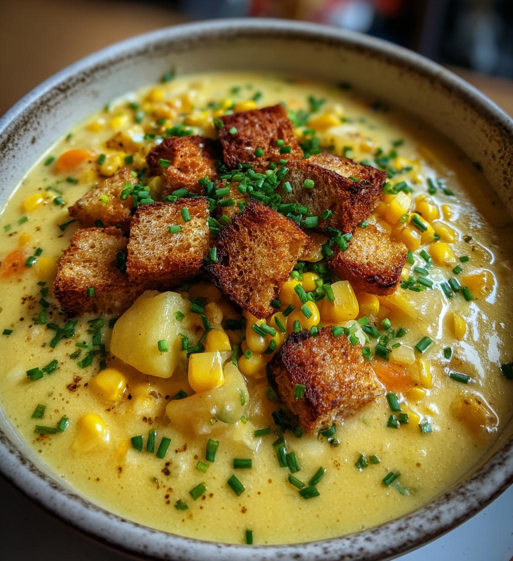 Corn Chowder - detail 1