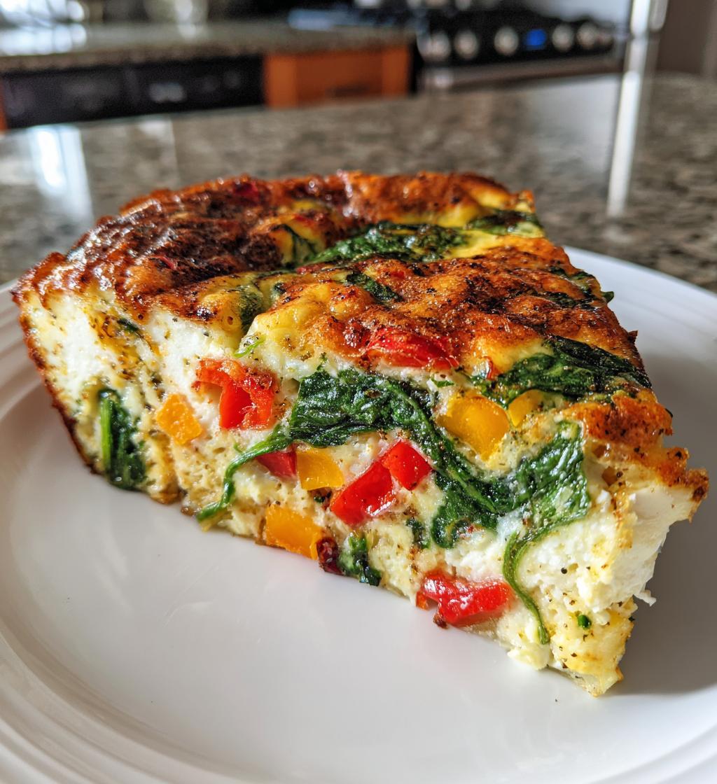 Cottage Cheese Frittata Breakfast