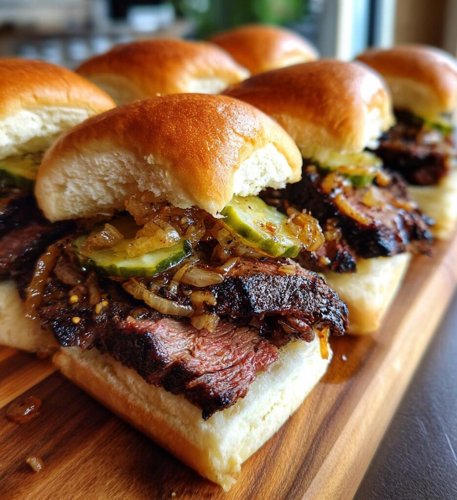 Cowboy Butter Steak Sliders
