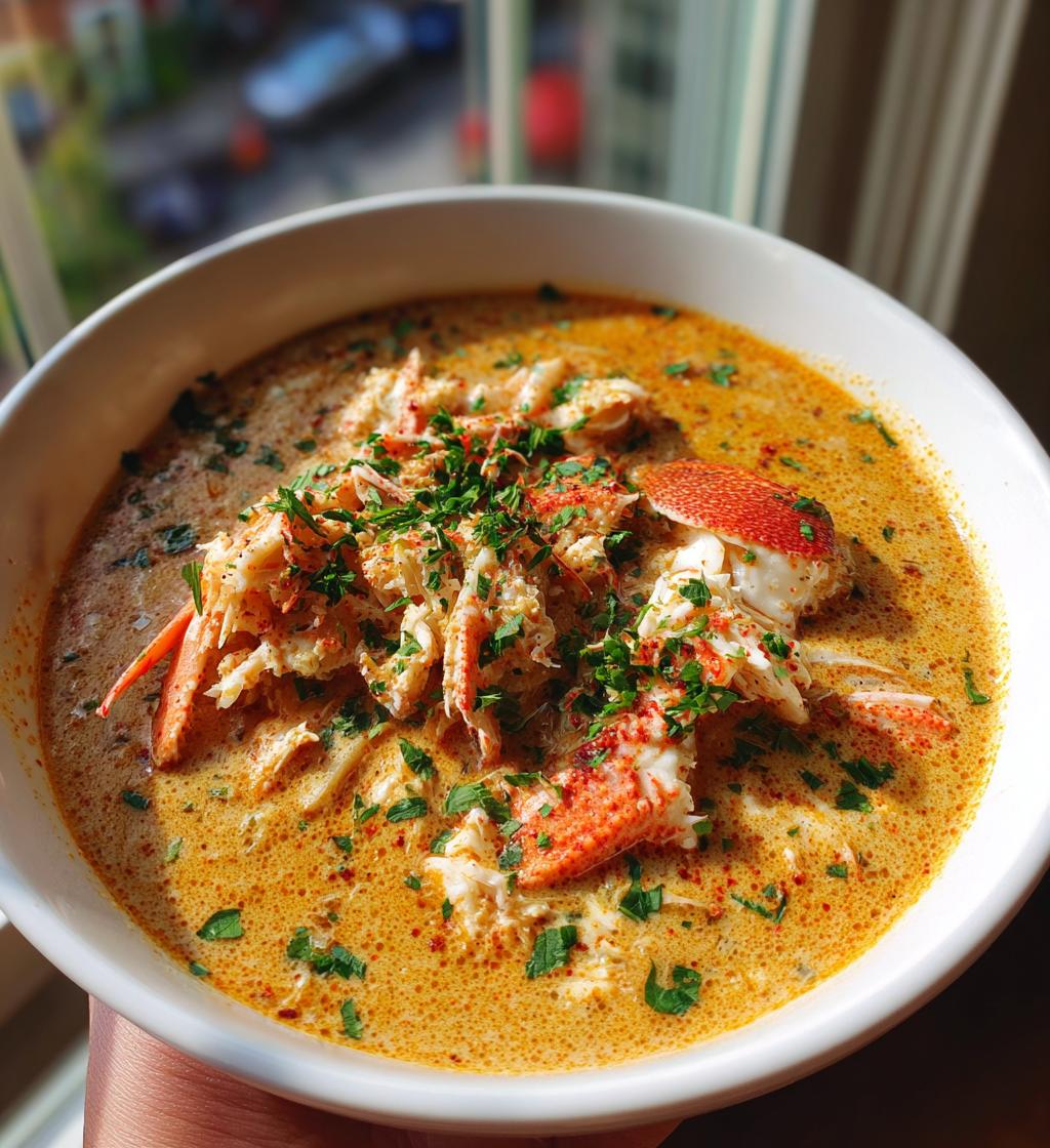 Crab Bisque - detail 1