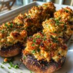 Crab Stuffed Mushrooms