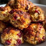 Cranberry Turkey Stuffing Balls