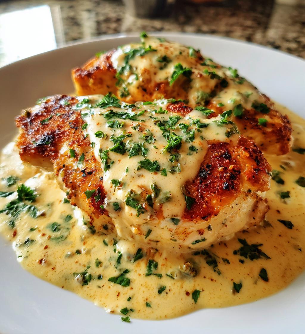 Creamy Baked Asiago Chicken