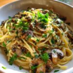 Creamy Brown Butter Mushroom Pasta