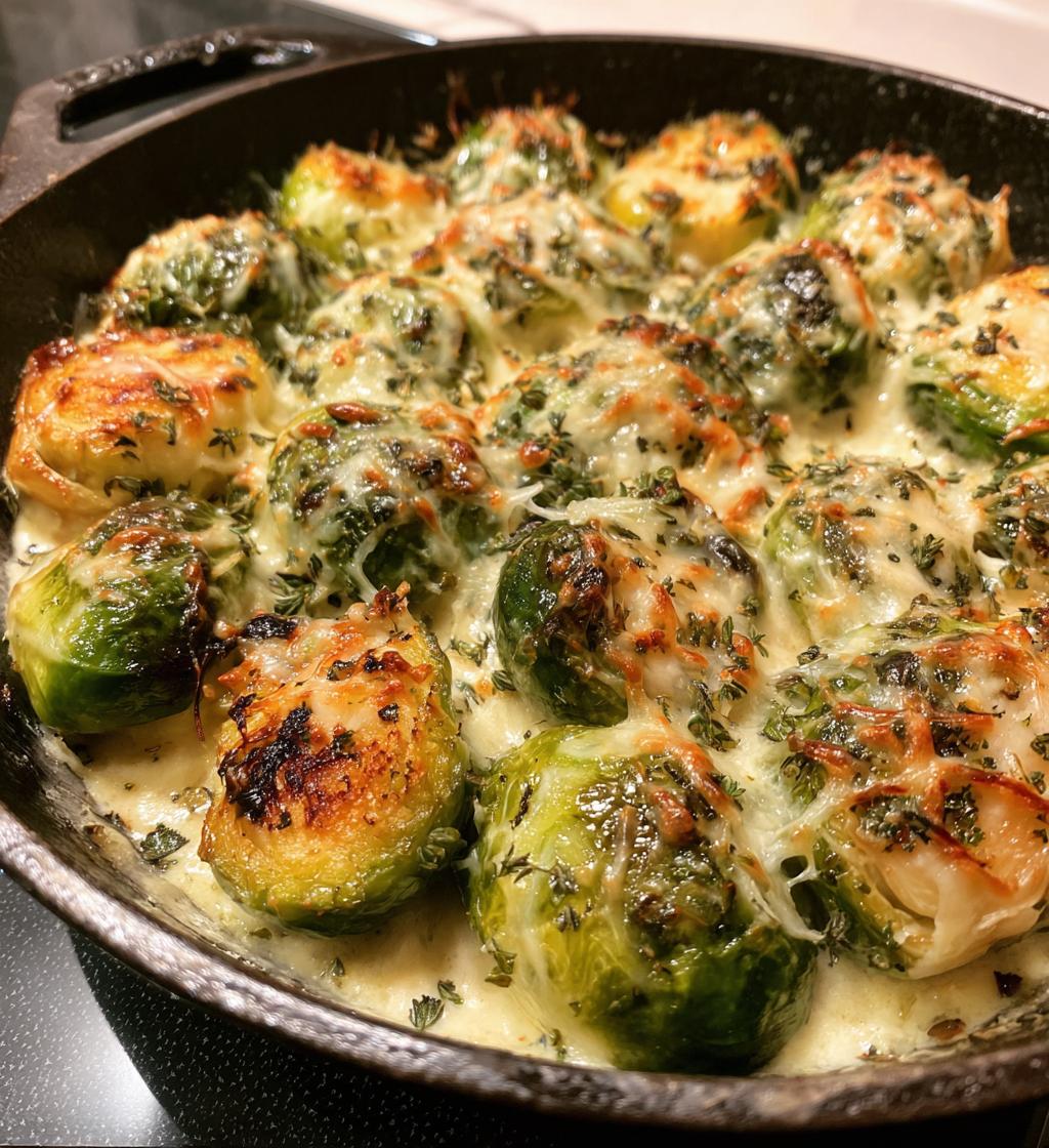 Creamy Brussels Sprouts
