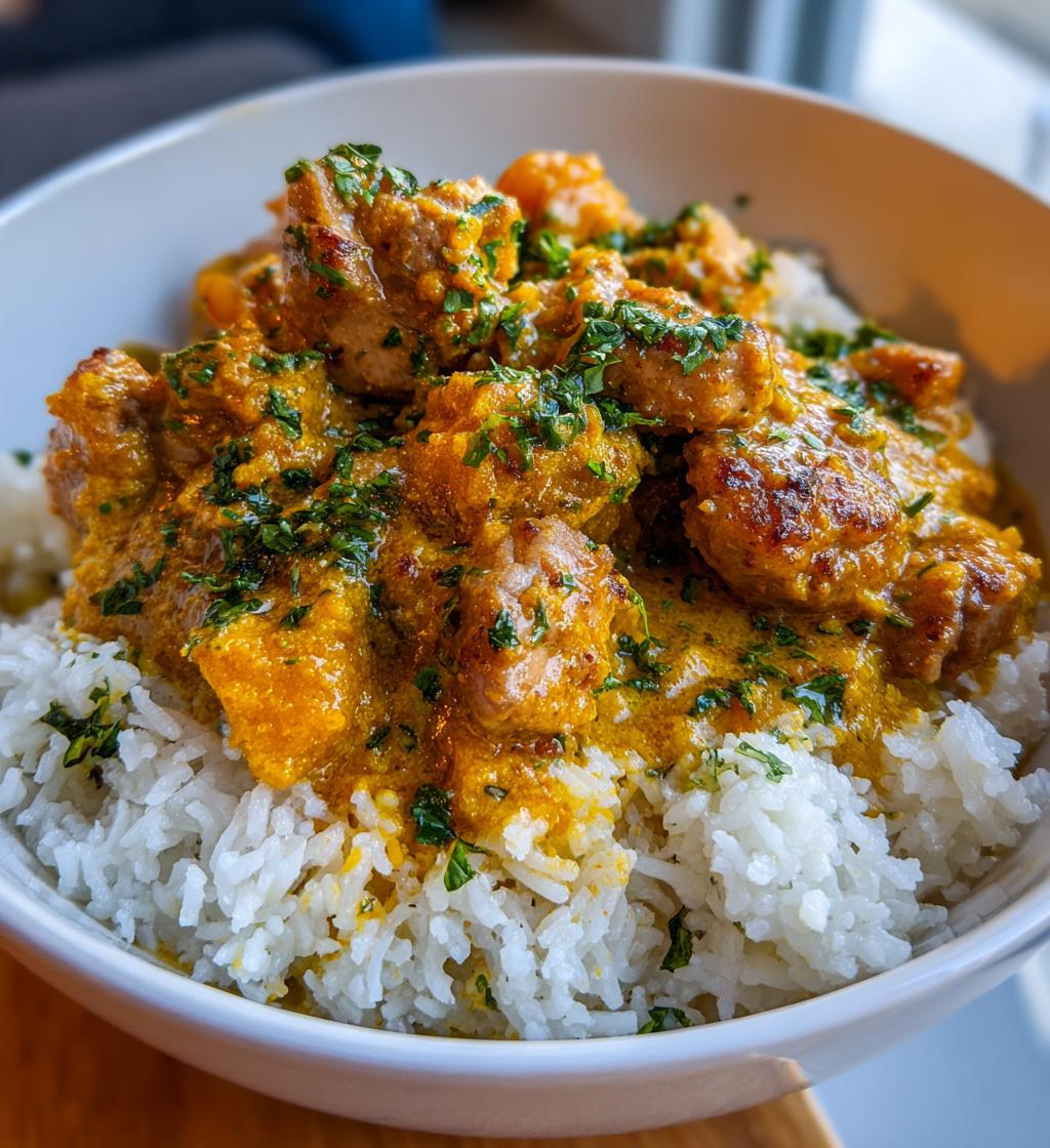 Creamy Butternut Squash Butter Chicken - detail 1