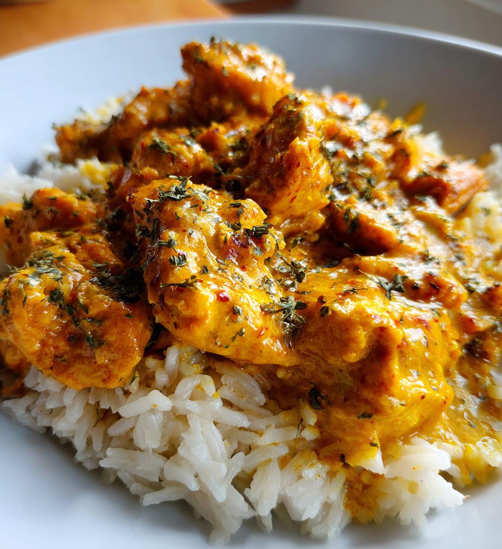 Creamy Butternut Squash Butter Chicken