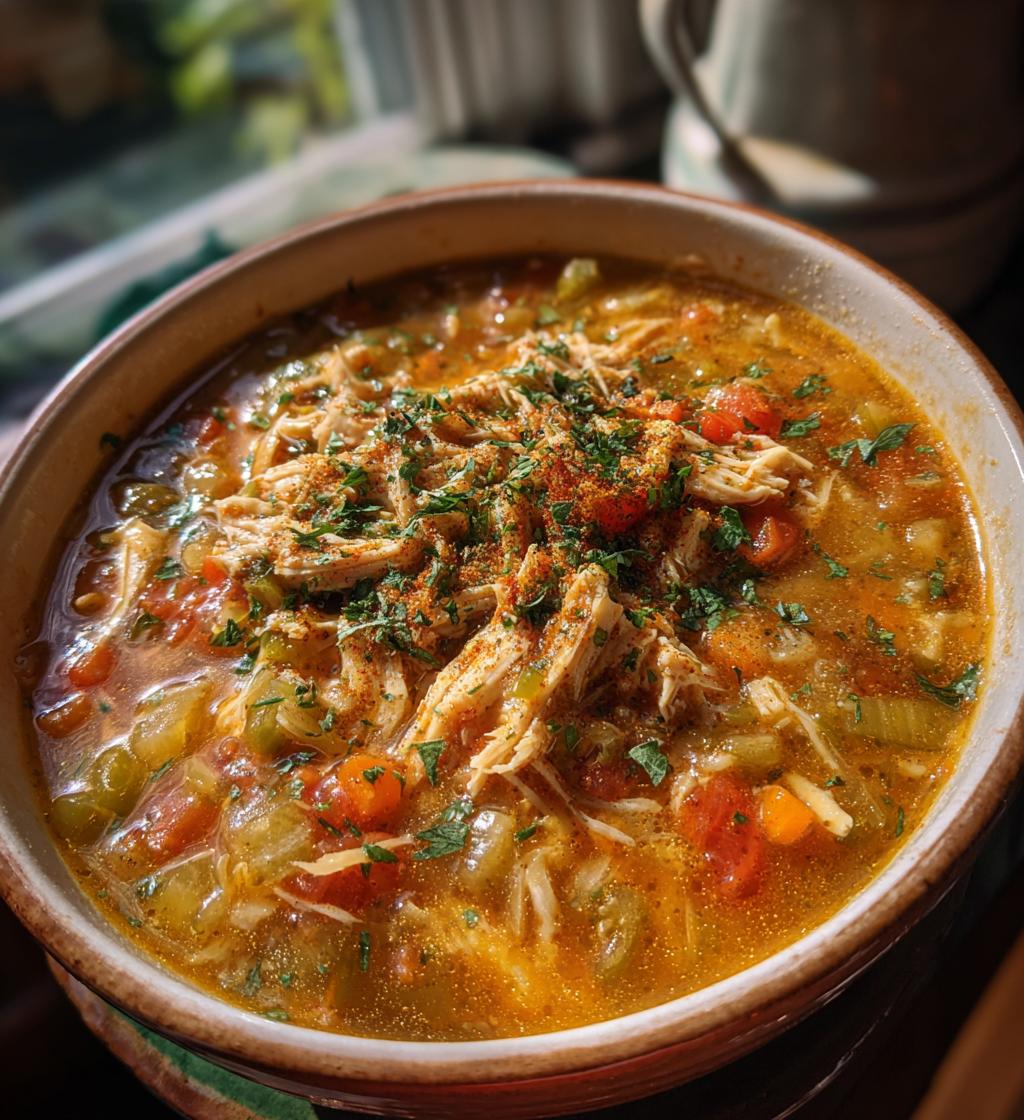 Creamy Cajun Chicken Soup