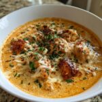 Creamy Chicken Parmesan Soup