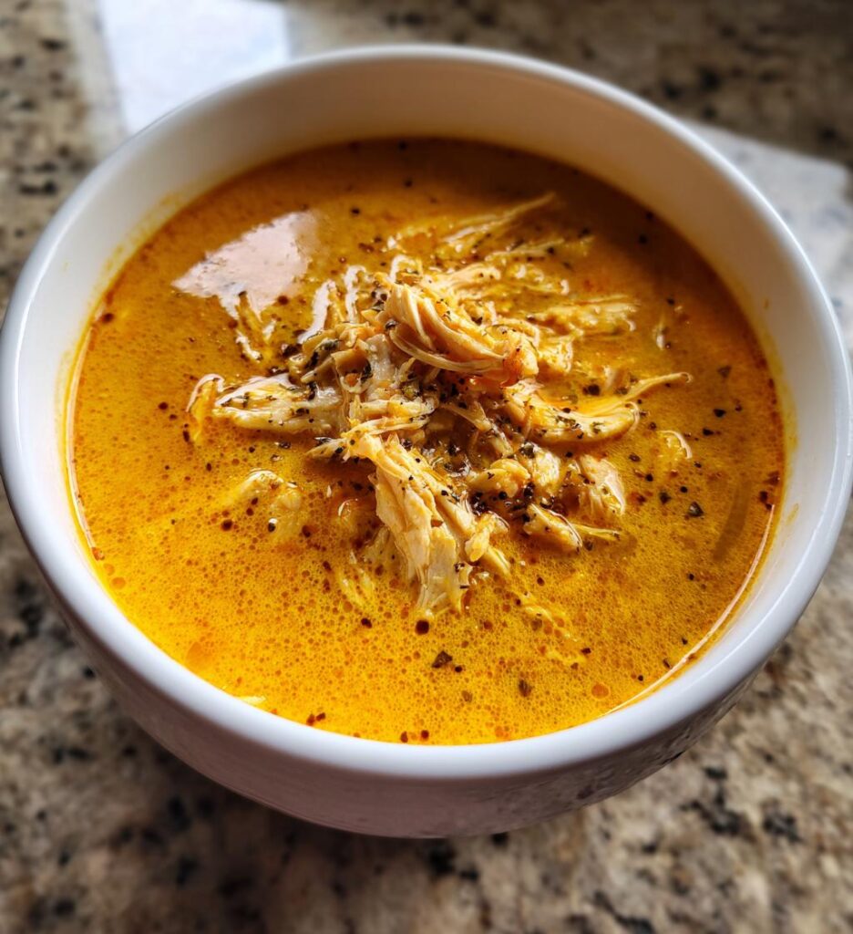 Creamy Pumpkin Chicken Soup