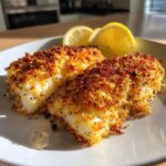Crispy Air Fryer Parmesan Cod