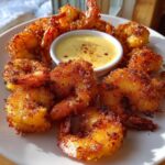 Crispy Cajun Shrimp with Creamy Sauce
