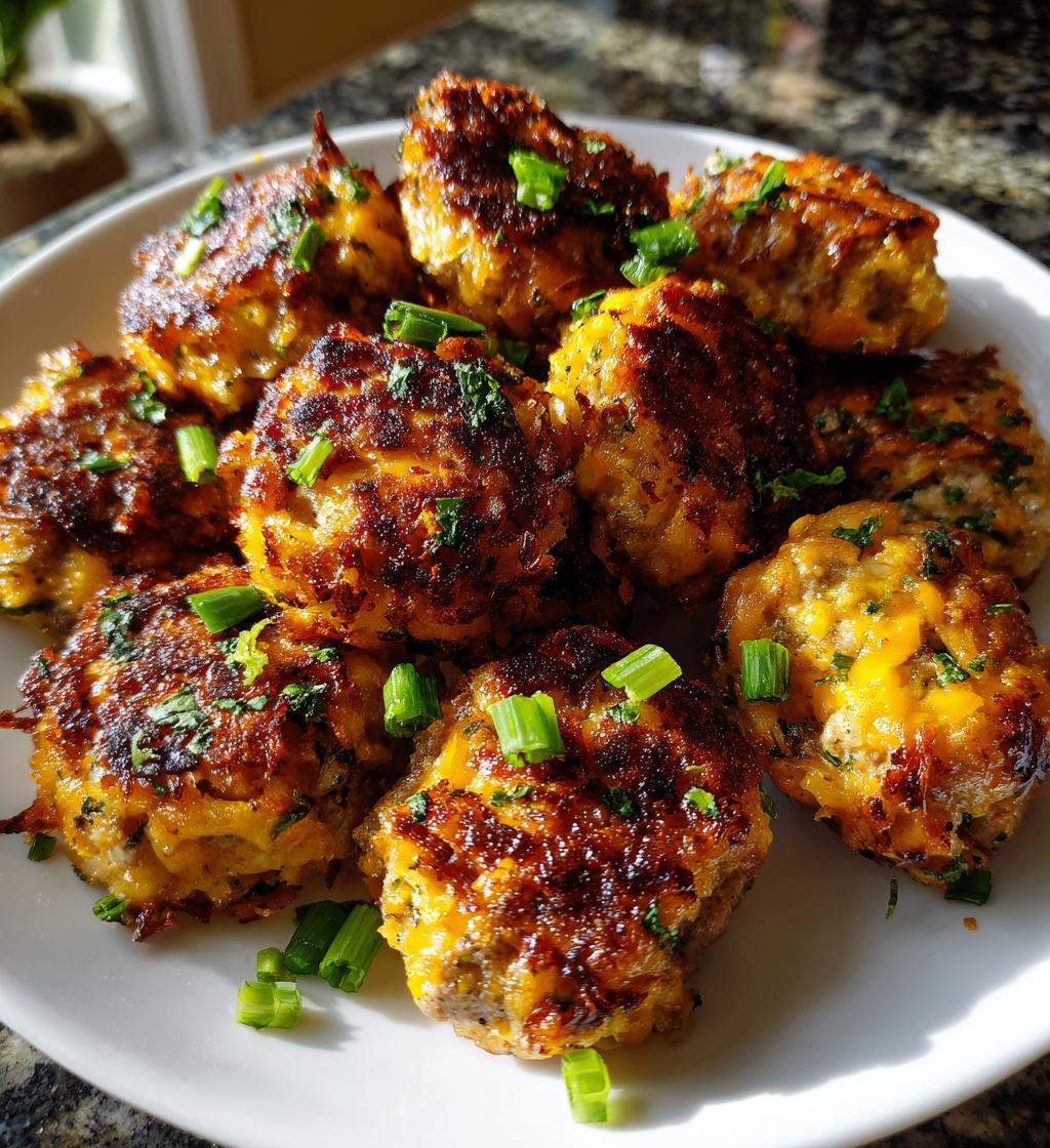 Crispy Hashbrown And Sausage Bites - detail 1