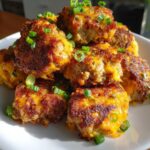 Crispy Hashbrown And Sausage Bites
