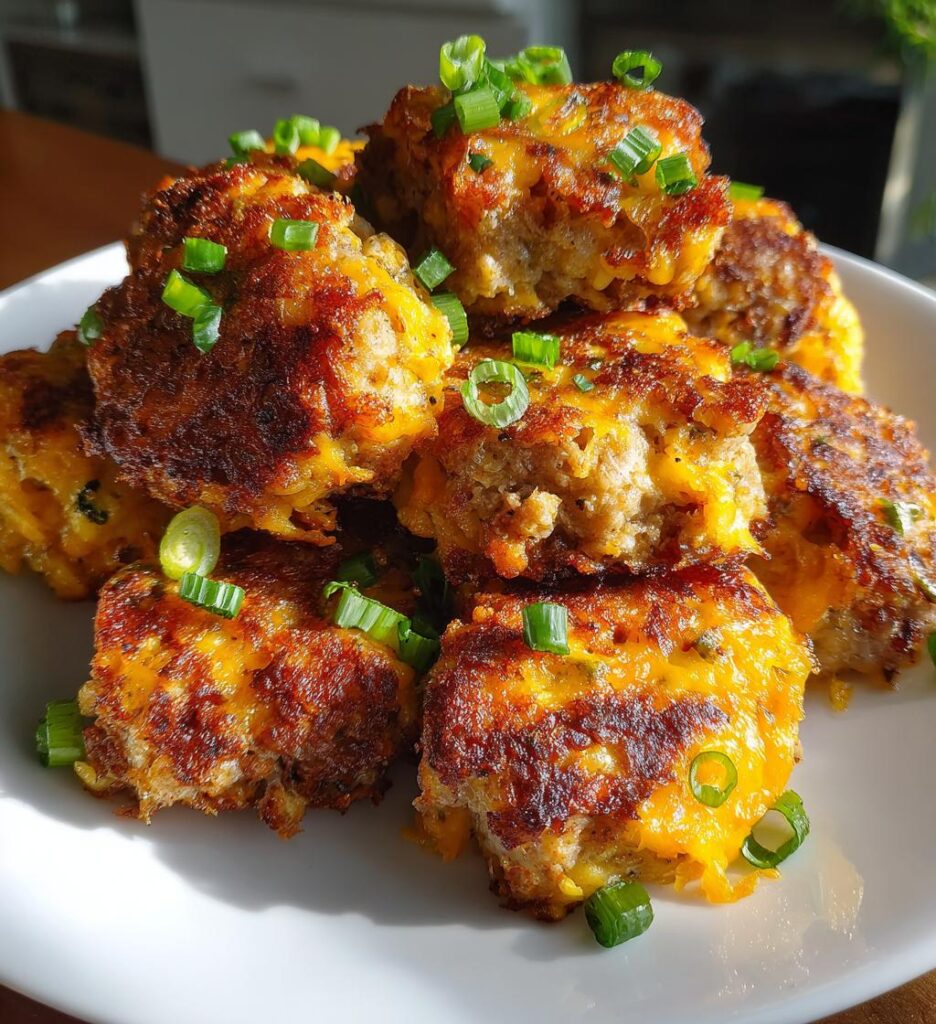 Crispy Hashbrown And Sausage Bites