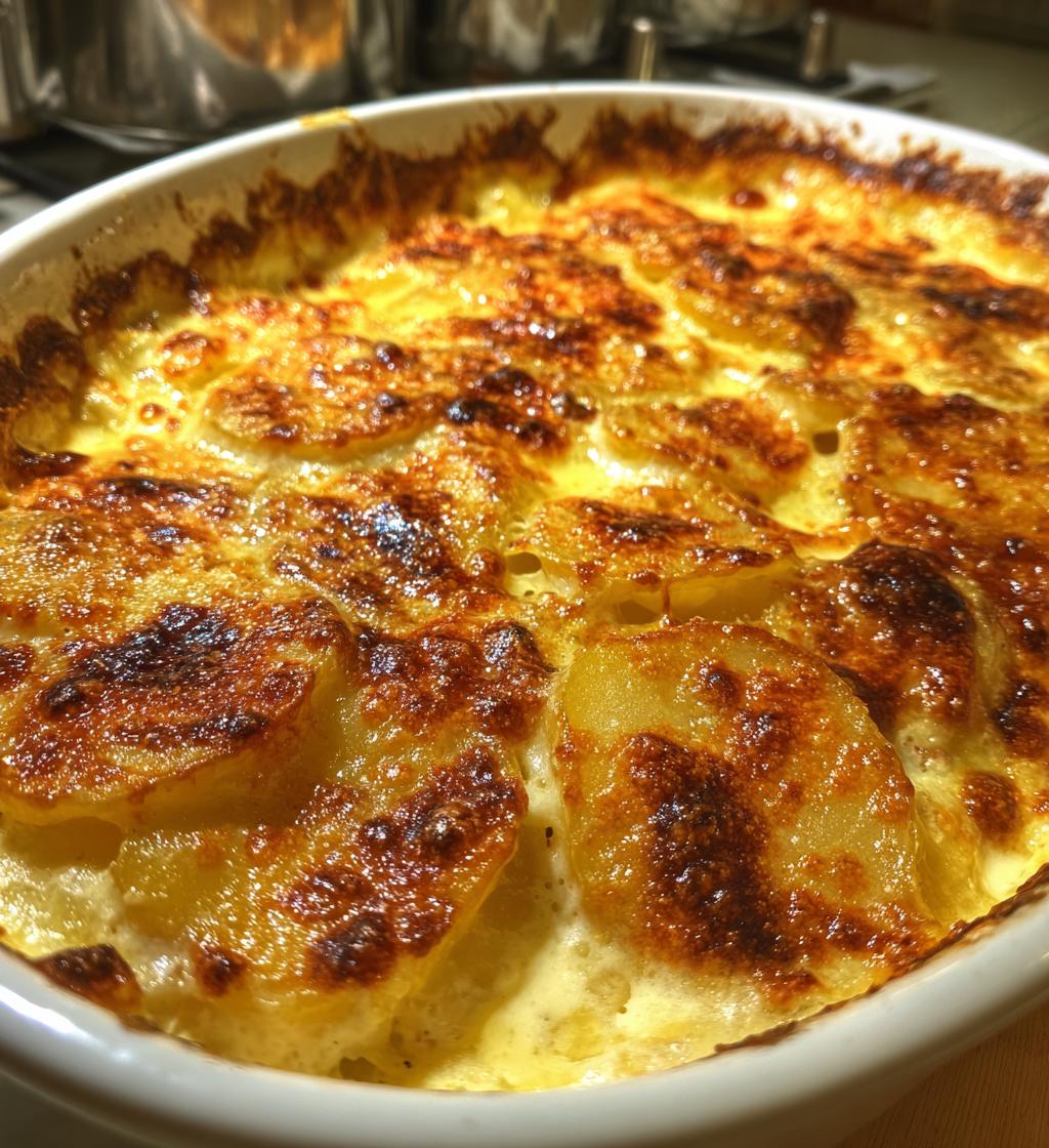 Crispy Parmesan And Gruyere Potato Gratin - detail 1