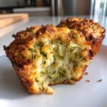 Crispy Parmesan Zucchini Muffins