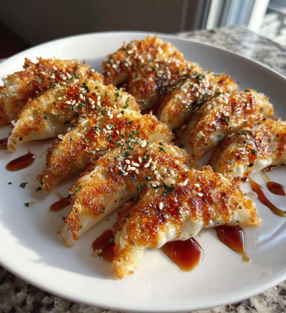 Crispy Rice Paper Dumplings