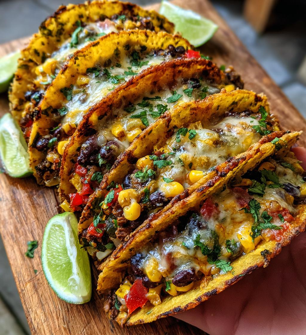 Crispy Sheet Pan Black Bean Tacos
