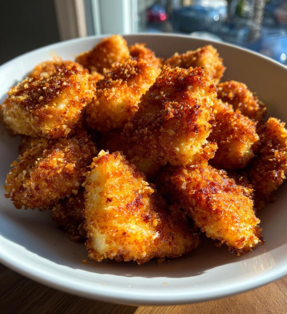 Crispy Spicy Fish Nuggets