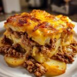Crockpot Hamburger Potato Casserole