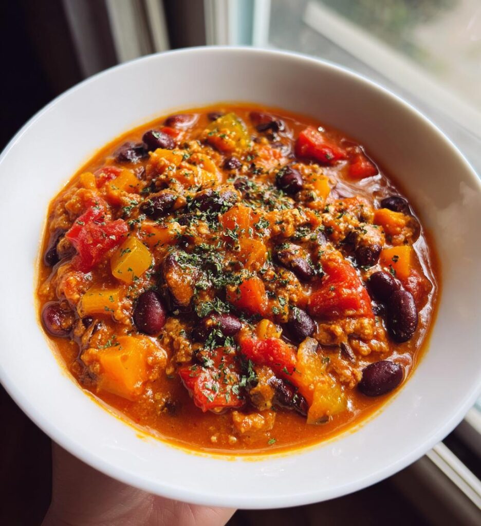 Crockpot Pumpkin Chili
