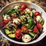 Cucumber Mozzarella Salad