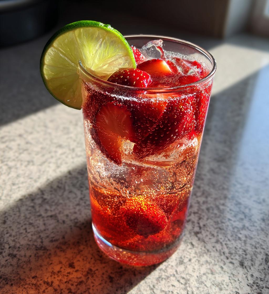Dirty Strawberry Soda - detail 1